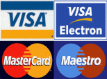 Cartões de crédito ou débito