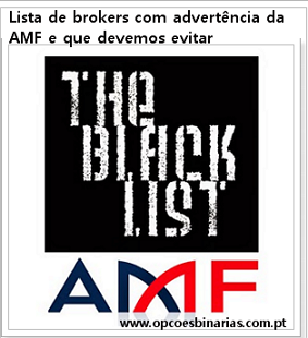 Lista de brokers com advertência da AMF e que devemos evitar